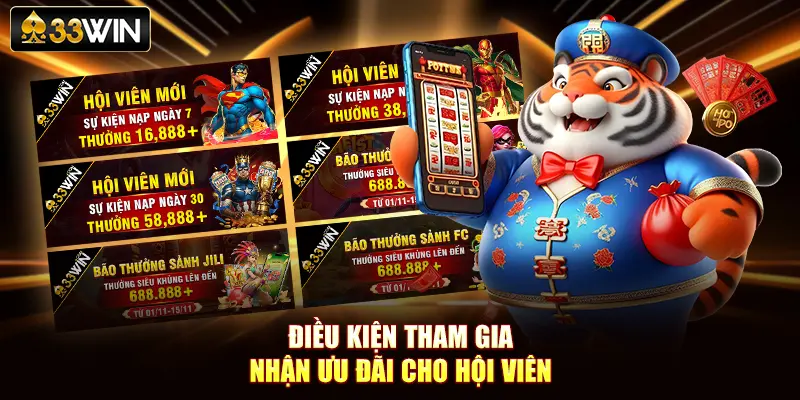 Điều kiện tham gia nhận ưu đãi cho hội viên