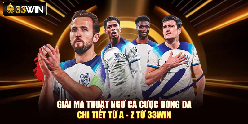 Giải Mã Thuật Ngữ Cá Cược Bóng Đá Chi Tiết Từ A - Z Từ 33Win