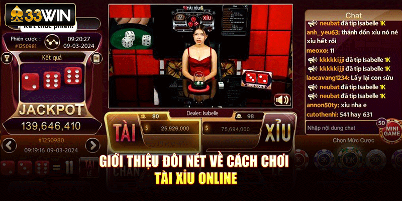 Giới thiệu đôi nét về cách chơi tài xỉu online