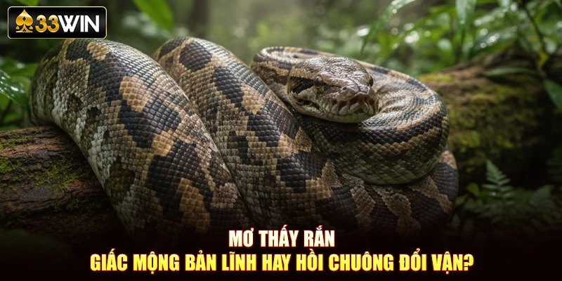 Mơ Thấy Rắn – Giấc Mộng Bản Lĩnh Hay Hồi Chuông Đổi Vận?